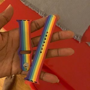 Pride 2020 Apple Watch band rainbow 40mm medium large size only